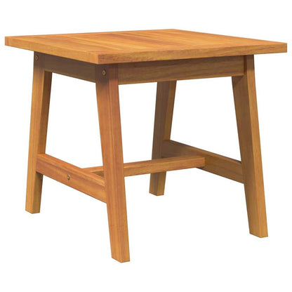 vidaXL Side Table Oil Natural 45 x 45 x 40 cm Solid Acacia Wood