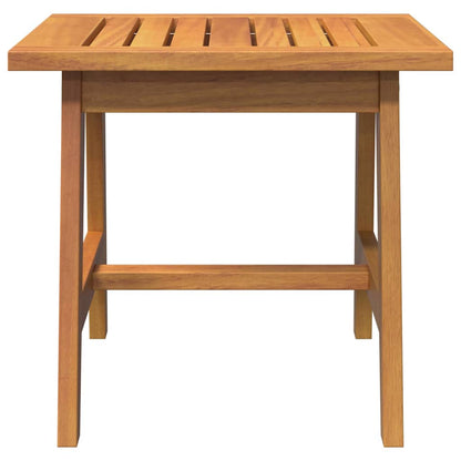 vidaXL Side Table Oil Natural 45 x 45 x 40 cm Solid Acacia Wood