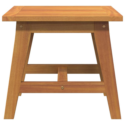 vidaXL Side Table Oil Natural 45 x 45 x 40 cm Solid Acacia Wood
