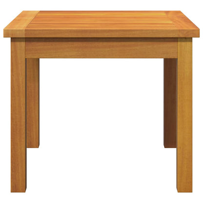 vidaXL Side Table Oil Natural Solid Acacia Wood