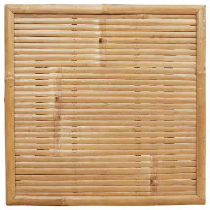 vidaXL Outdoor Bar Table Square 55x55x100 cm Bamboo