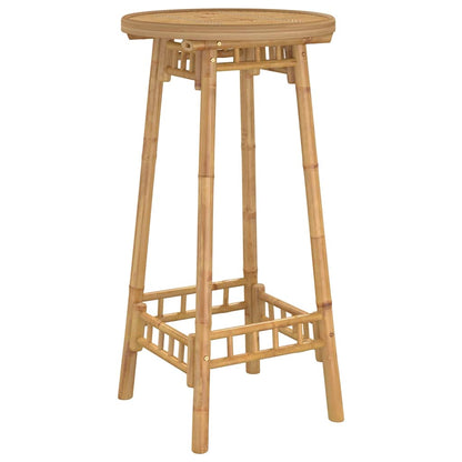 vidaXL 3 Piece Outdoor Bar Set Foldable Bamboo