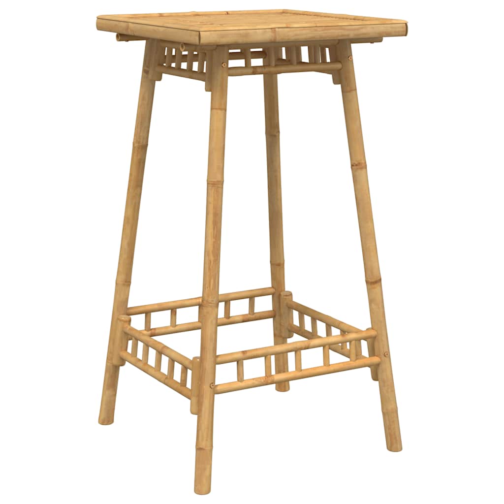 vidaXL 3 Piece Outdoor Bar Set Foldable Bamboo