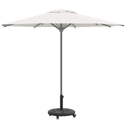 vidaXL Parasol Base Art Deco Black Ø 45 x 39.5 cm Iron