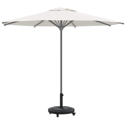 vidaXL Parasol Base Art Deco Black Ø 45 x 39.5 cm Iron