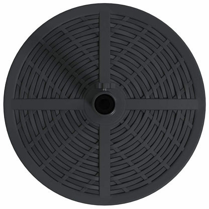 vidaXL Parasol Base Art Deco Black Ø 45 x 39.5 cm Iron