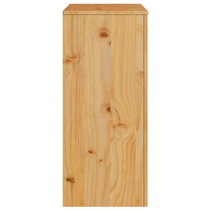 vidaXL Chest of Drawers Drammen Oak 76.5 x 40 x 91 cm Solid Pine wood