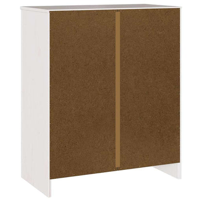 vidaXL Chest of Drawers with Drawer Drammen White 76.5 x 40 x 91 cm