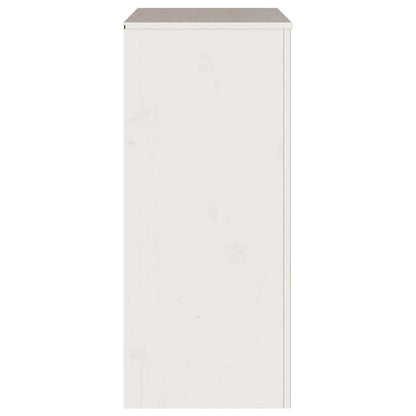 vidaXL Chest of Drawers with Drawer Drammen White 76.5 x 40 x 91 cm