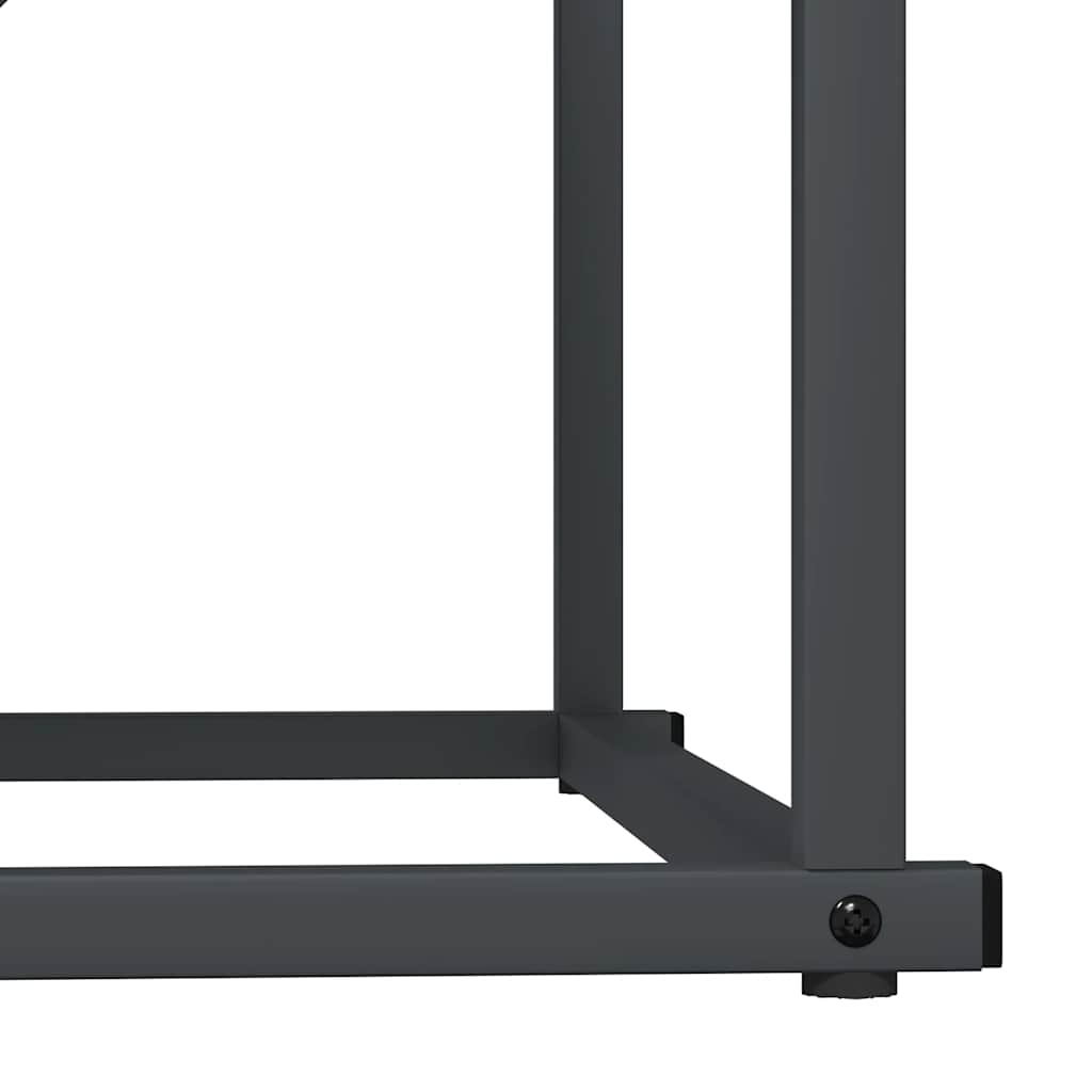 vidaXL Firewood Rack Anthracite 70x43x34.5 cm Cold-rolled steel