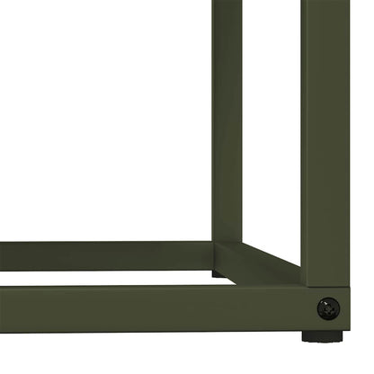 vidaXL Firewood Rack Olive Green 69.5x35x81 cm Cold-rolled steel