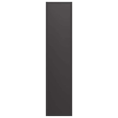 vidaXL Firewood Rack Black 50x23x100 cm Cold-rolled steel