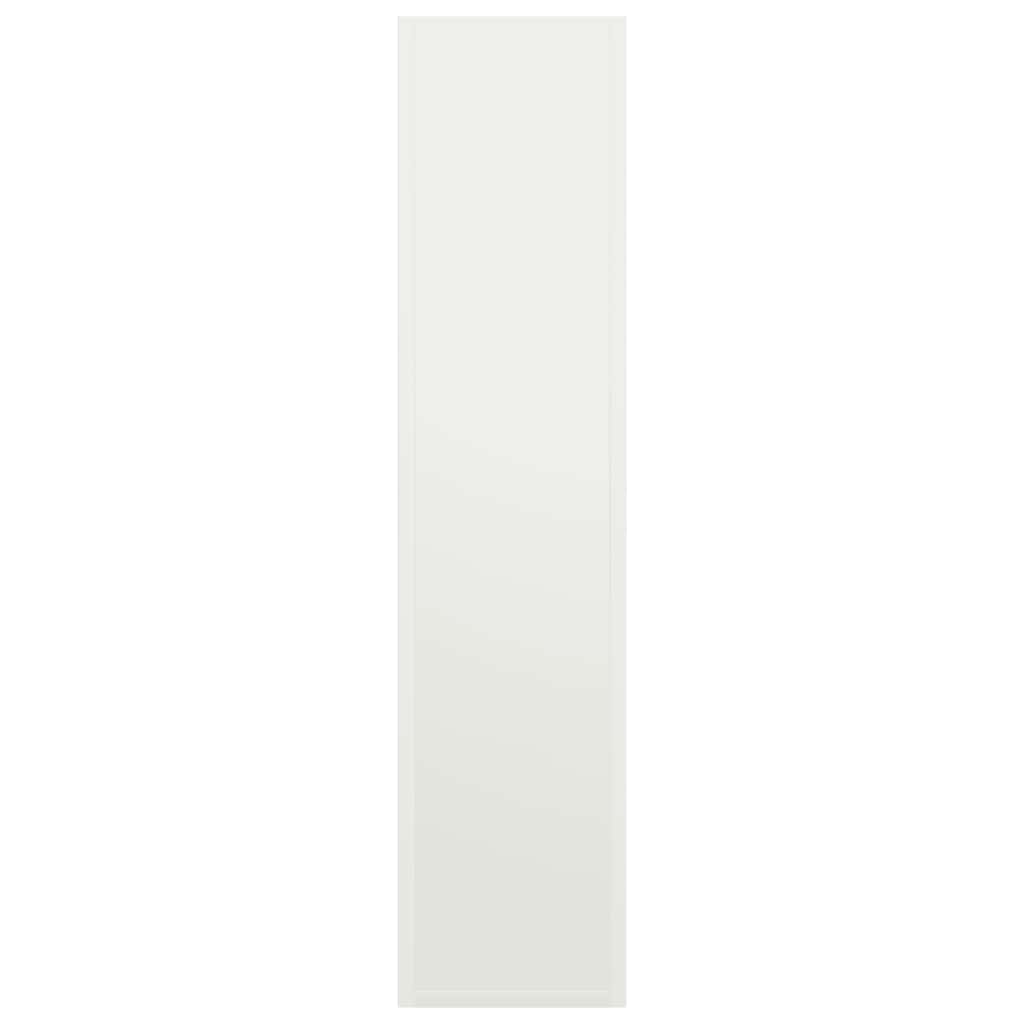 vidaXL Firewood Rack White 50x23x100 cm Cold-rolled steel