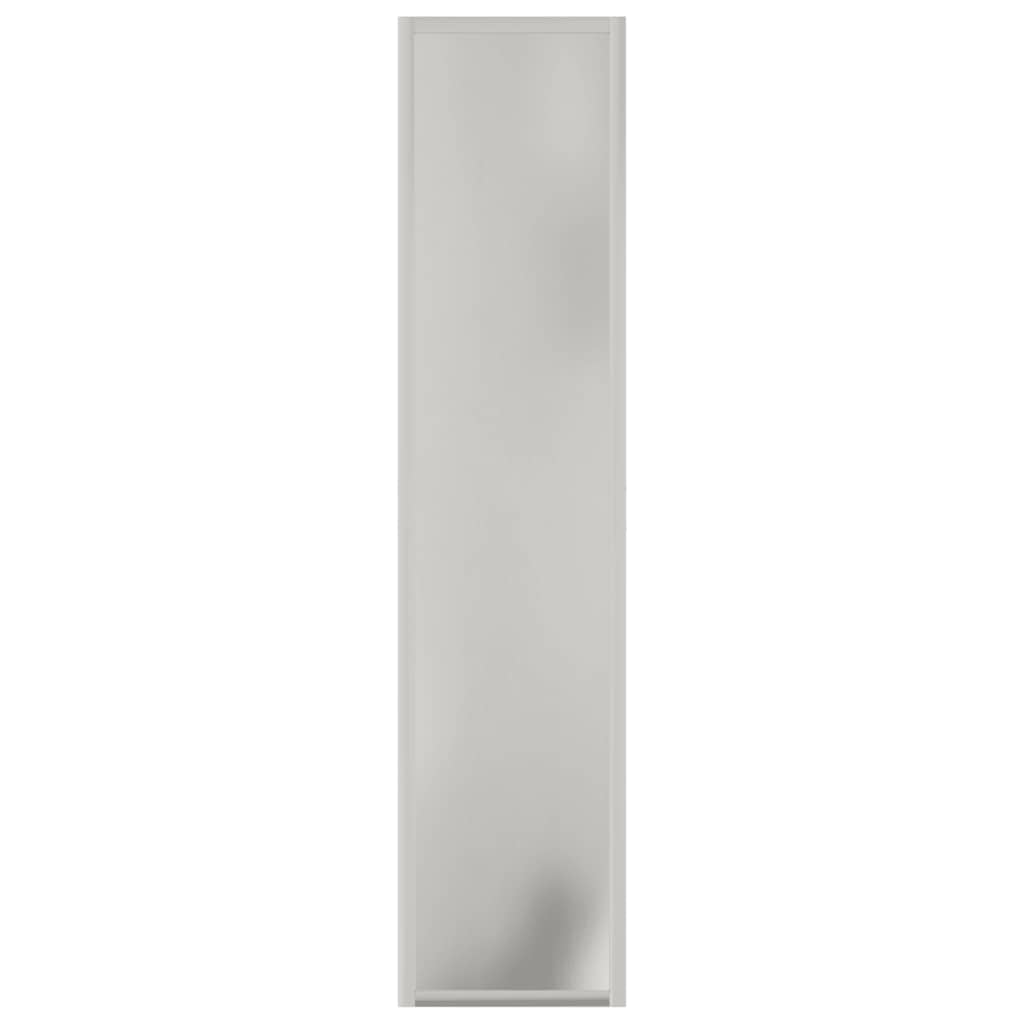 vidaXL Firewood Rack 50x23x100 cm Stainless Steel