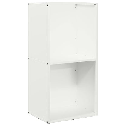 vidaXL Firewood Rack White 40x30x80 cm Cold-rolled steel