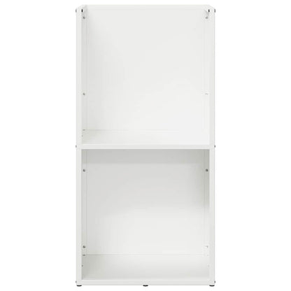 vidaXL Firewood Rack White 40x30x80 cm Cold-rolled steel