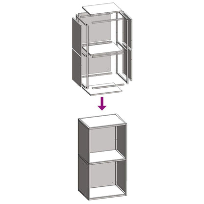 vidaXL Firewood Rack Black 40x30x75 cm Cold-rolled steel