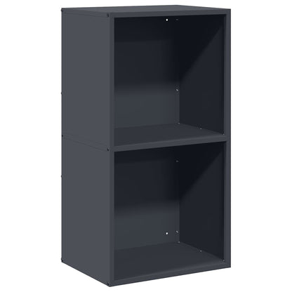 vidaXL Firewood Rack Anthracite 40x30x75 cm Cold-rolled steel