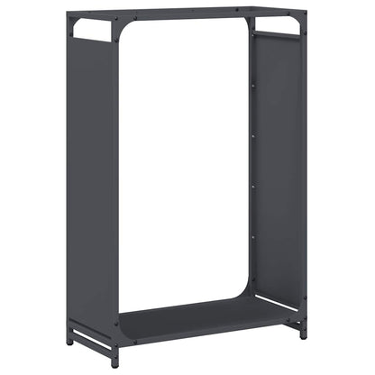 vidaXL Firewood Rack Anthracite 60x28x90 cm Cold-rolled steel