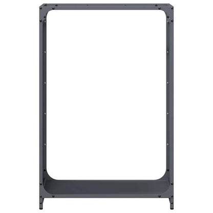 vidaXL Firewood Rack Anthracite 60x28x90 cm Cold-rolled steel