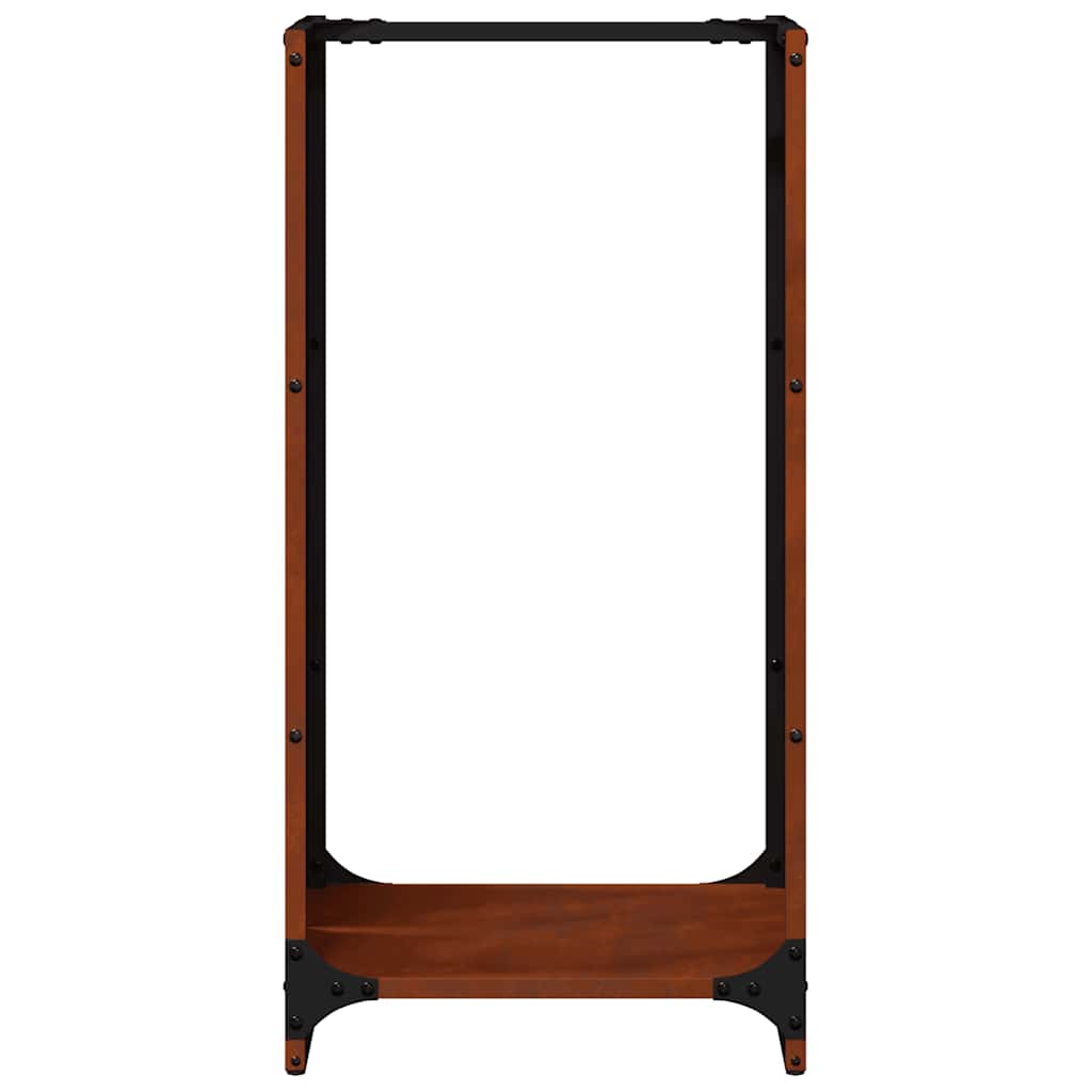vidaXL Firewood Rack 40x30x80 cm Weathering Steel