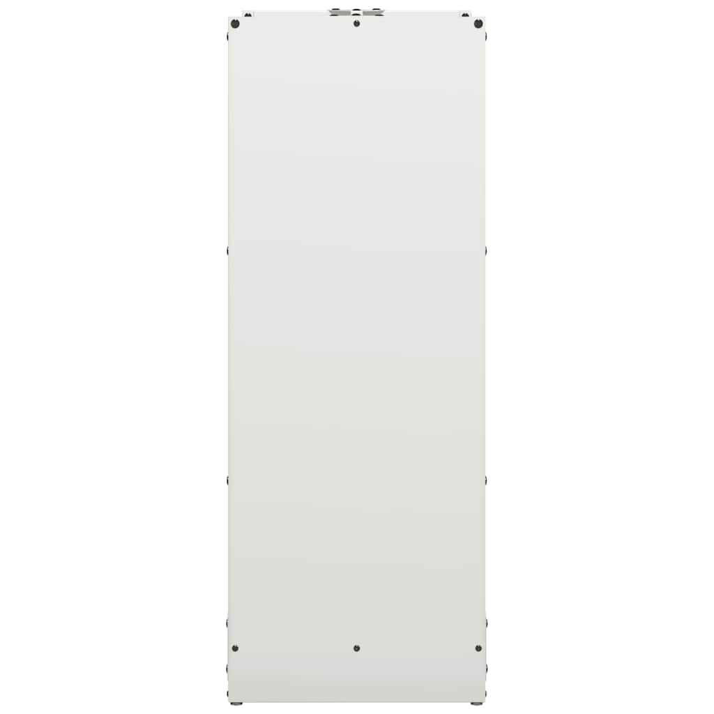vidaXL Firewood Rack White 40x30x80 cm Cold-rolled steel