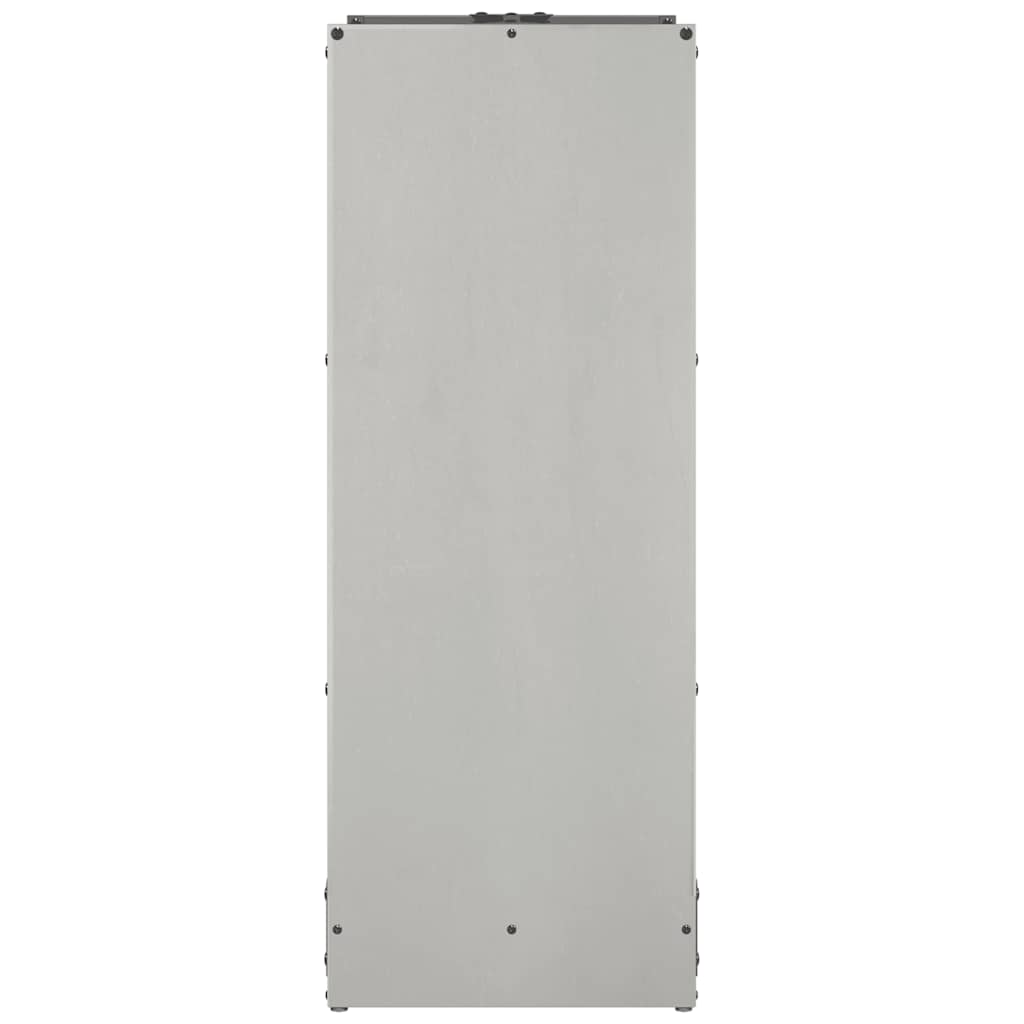 vidaXL Firewood Rack 40x30x80 cm Stainless Steel