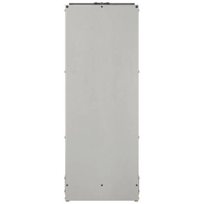 vidaXL Firewood Rack 40x30x80 cm Stainless Steel
