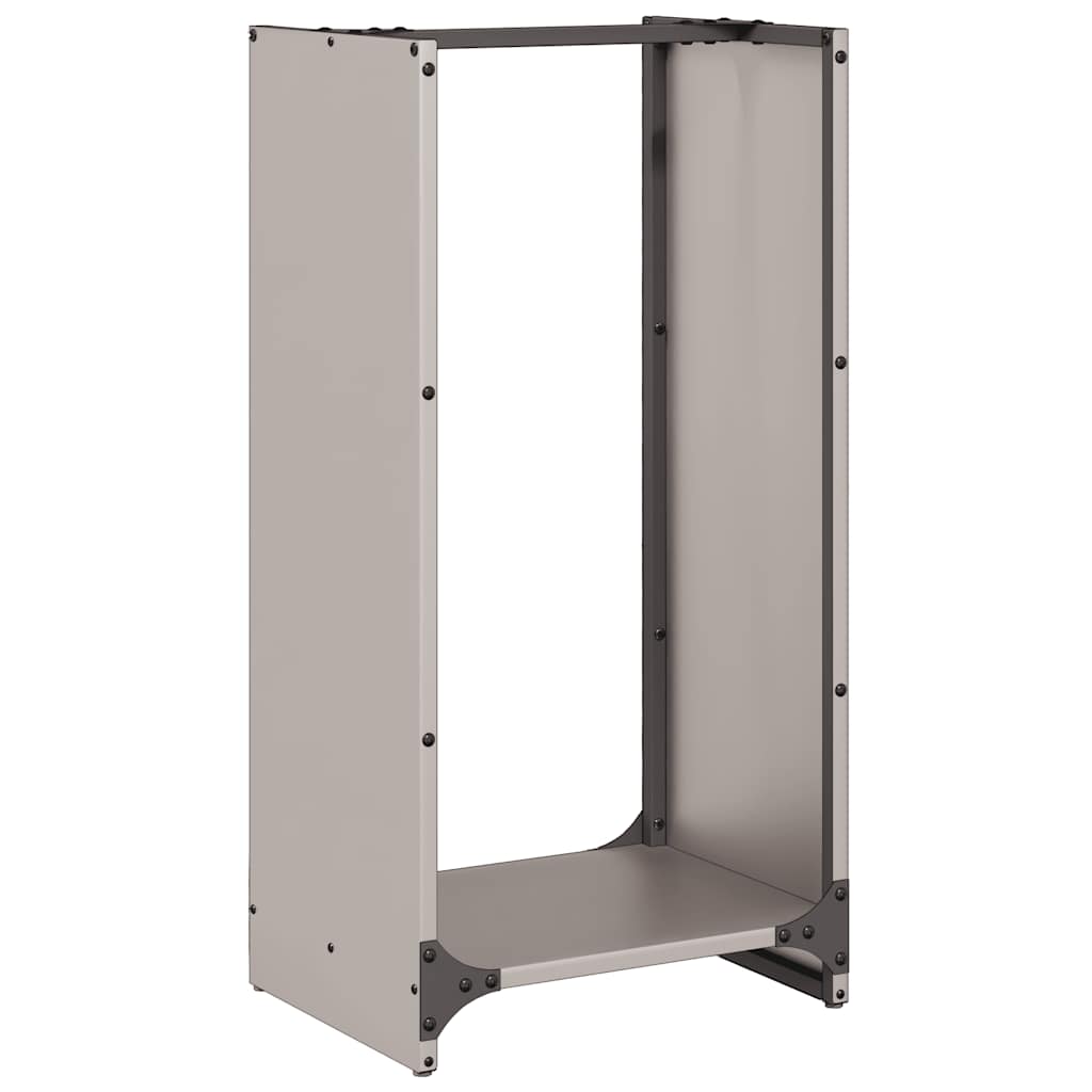 vidaXL Firewood Rack 40x30x80 cm Weathering Steel