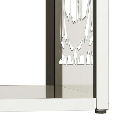 vidaXL Firewood Rack 40x40x40 cm Stainless Steel