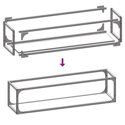 vidaXL Firewood Rack Olive Green 25x25x100 cm Cold-rolled steel