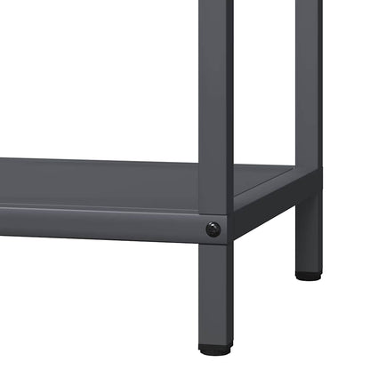 vidaXL Firewood Rack Anthracite 40x25x60 cm Cold-rolled steel