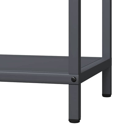 vidaXL Firewood Rack Anthracite 40x25x90 cm Cold-rolled steel