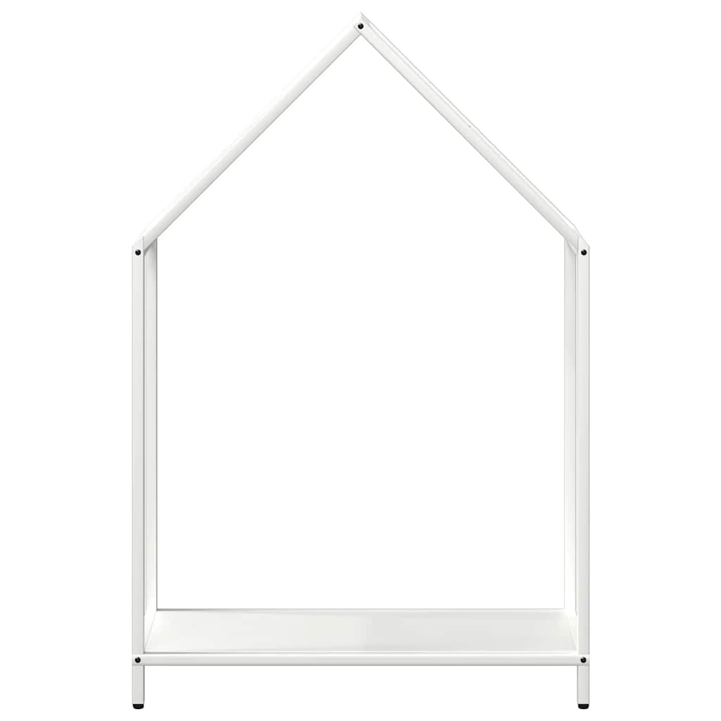 vidaXL Firewood Rack White 60x25x90 cm Cold-rolled steel