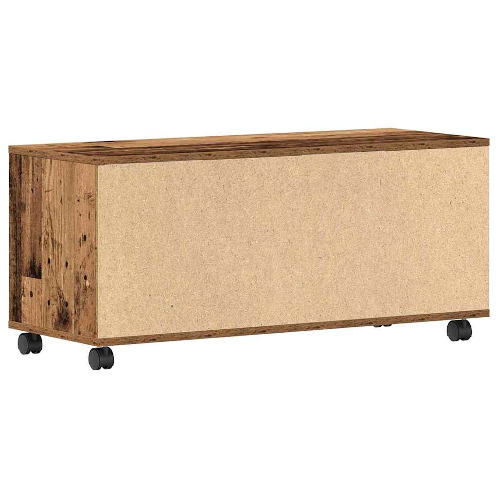 vidaXL TV Cabinet Brown 90 x 35 x 40.5 cm Engineered wood