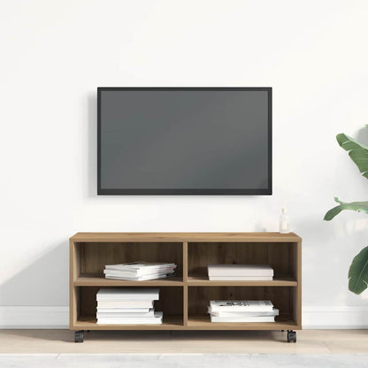 vidaXL TV Cabinet 90 x 35 x 40.5 cm Brown Engineered wood