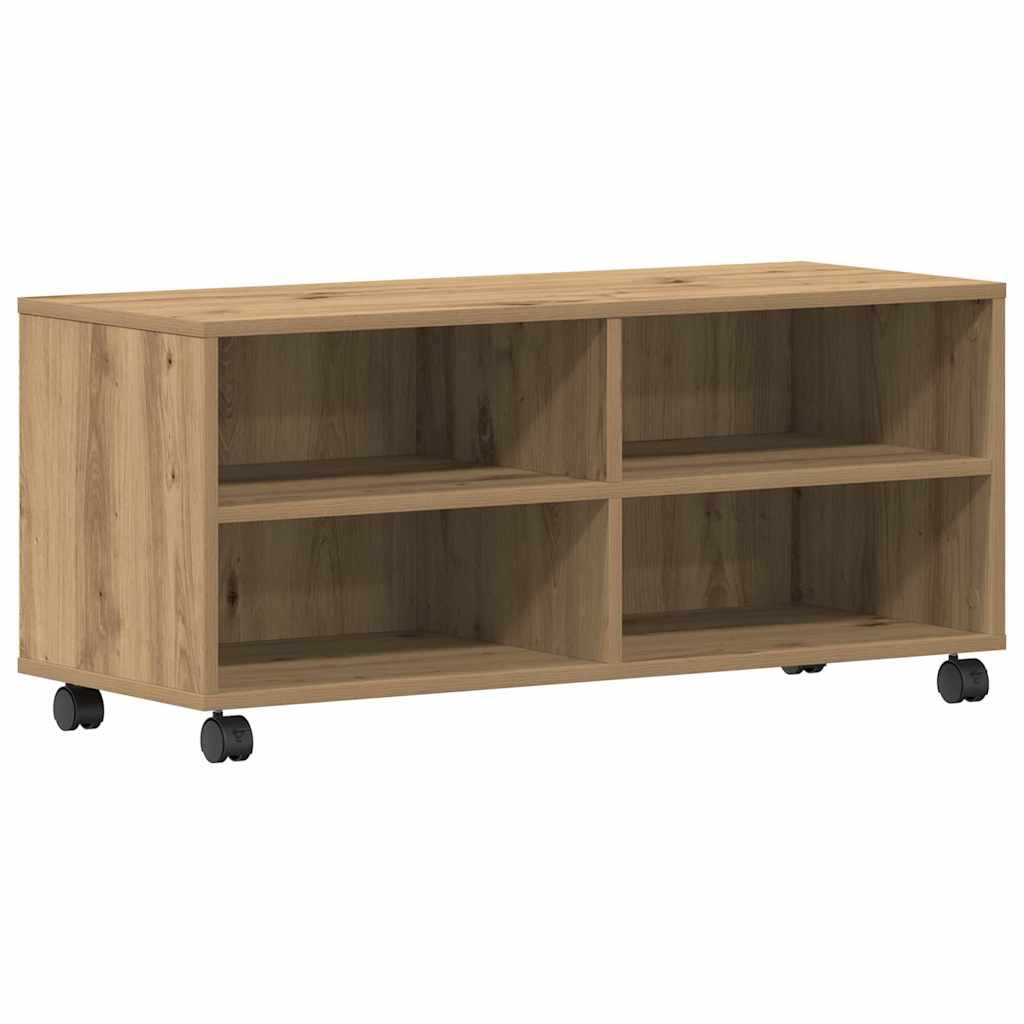 vidaXL TV Cabinet 90 x 35 x 40.5 cm Brown Engineered wood