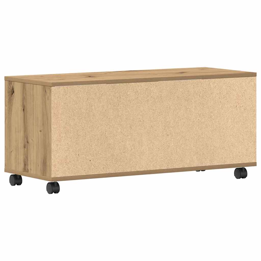 vidaXL TV Cabinet 90 x 35 x 40.5 cm Brown Engineered wood