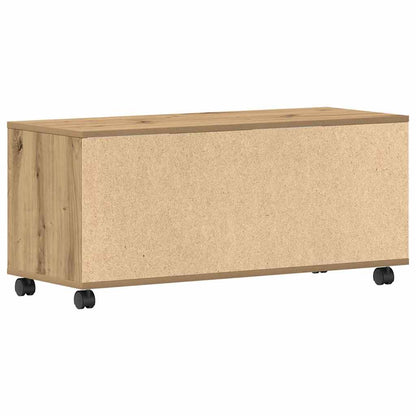 vidaXL TV Cabinet 90 x 35 x 40.5 cm Brown Engineered wood