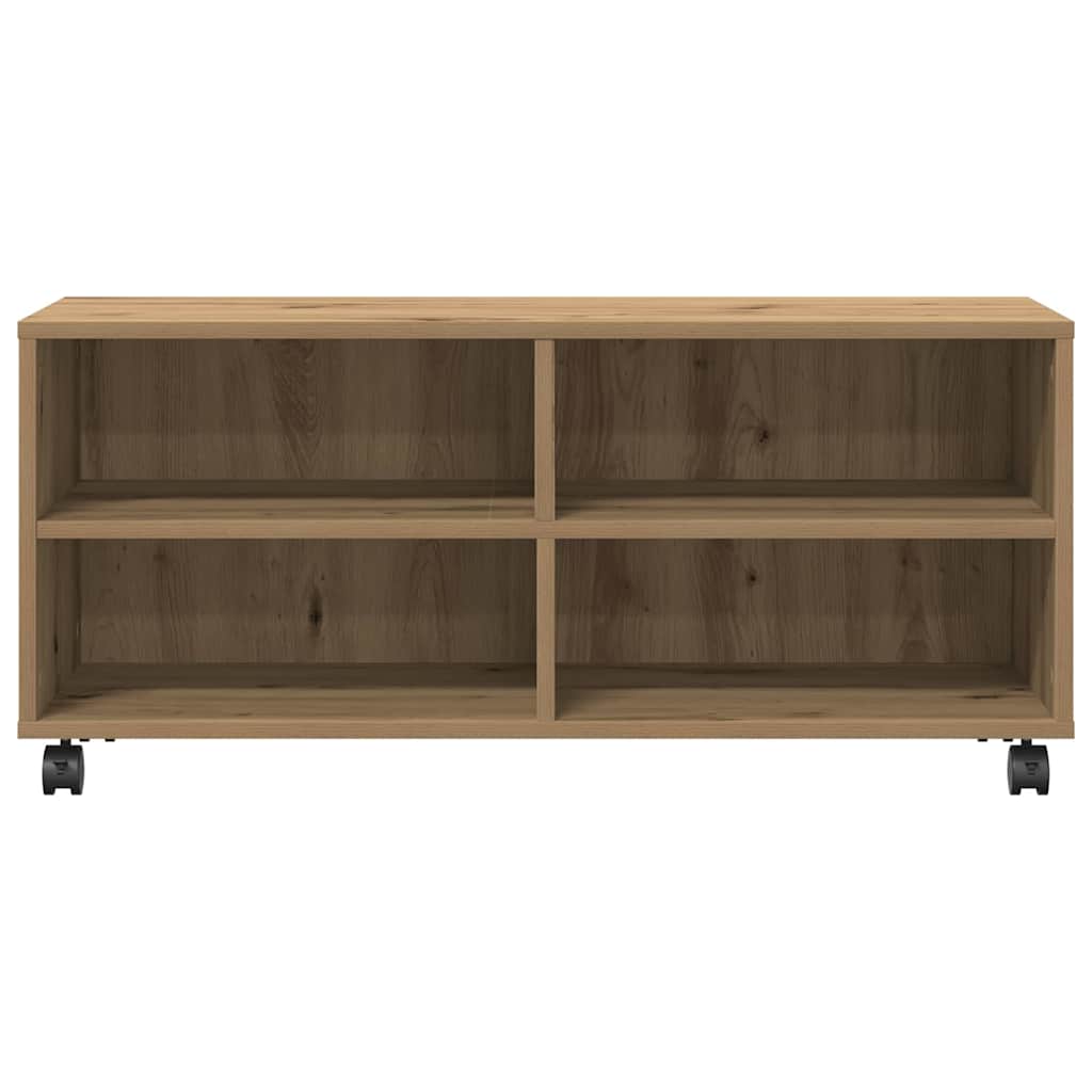 vidaXL TV Cabinet 90 x 35 x 40.5 cm Brown Engineered wood