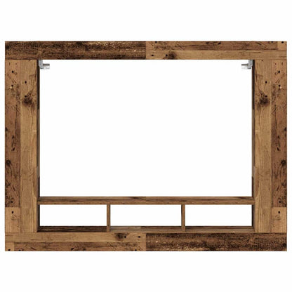 vidaXL TV Cabinet Old wood 152 x 22 x 113 cm Engineered wood