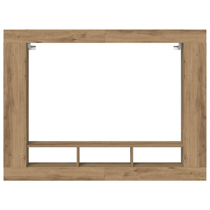 vidaXL TV Cabinet 152 x 22 x 113 cm Artisan oak Engineered wood