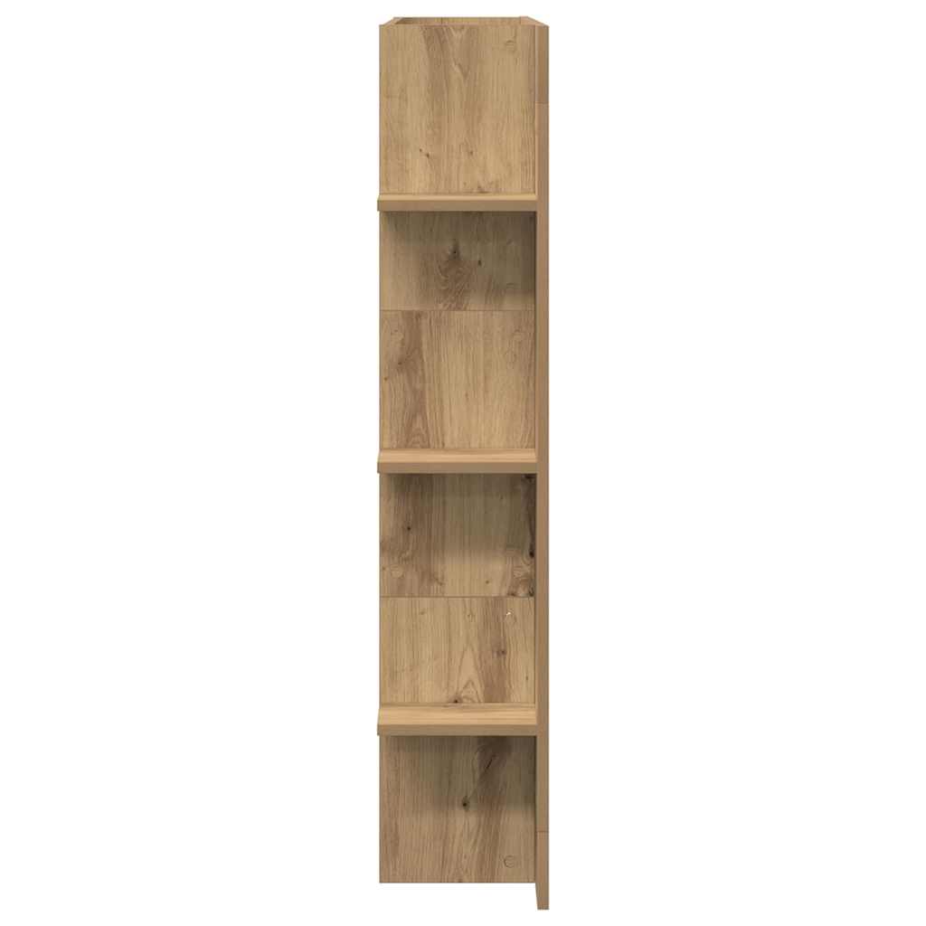 vidaXL TV Cabinet 152 x 22 x 113 cm Artisan oak Engineered wood