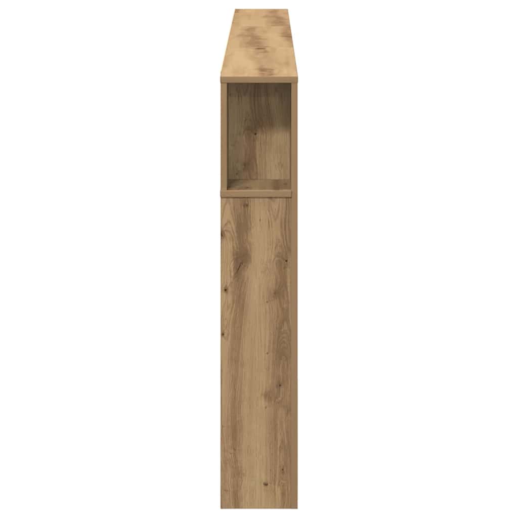 vidaXL Headboard Cabinet Artisan Oak Engineered Wood