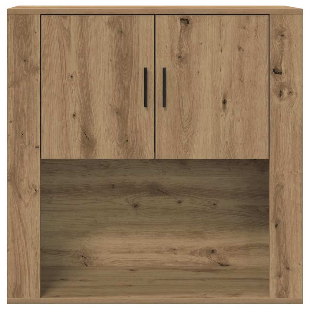 vidaXL Wall Cabinet Artisan Oak 80 x 33 x 80 cm Engineered Wood