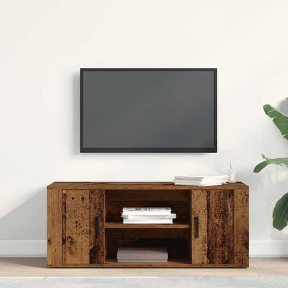 vidaXL TV Cabinet Old wood 100 x 35 x 40 cm Engineered wood