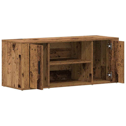 vidaXL TV Cabinet Old wood 100 x 35 x 40 cm Engineered wood