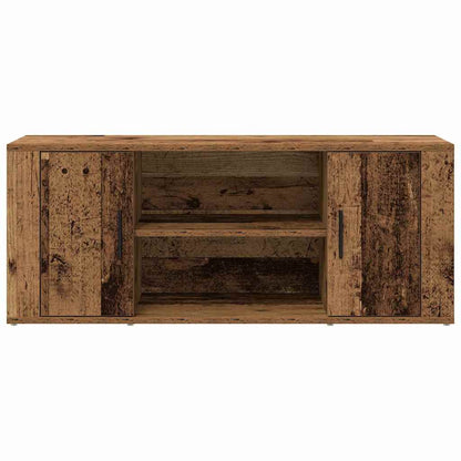 vidaXL TV Cabinet Old wood 100 x 35 x 40 cm Engineered wood