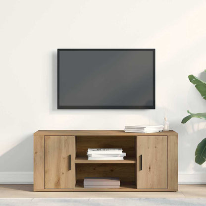 vidaXL TV Cabinet 100 x 35 x 40 cm Artisan oak Engineered wood