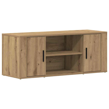 vidaXL TV Cabinet 100 x 35 x 40 cm Artisan oak Engineered wood